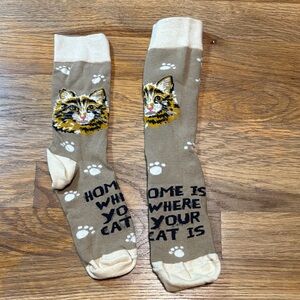Novelty cat socks